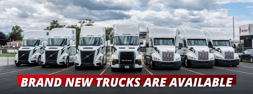 BRAND NEW TRUCKS AVAILABLE